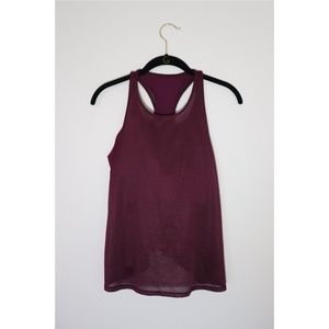 Lululemon Pushing Limits Tank in Marvel sz 6